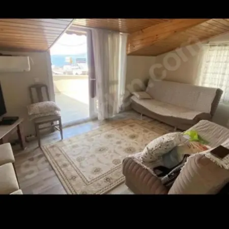 Deniz Manzarali Terasli Daire 0506 -512-0773 * Dikili